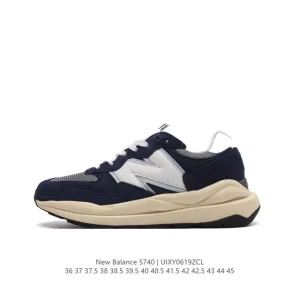 New Balance 5740 Vintage Style Leather Sneakers for Men and Women