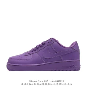 Nike Air Force 1 '07 Low Classic White Leather Sneakers