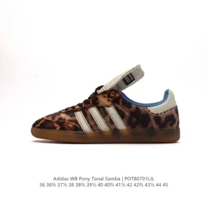 Adidas WB Pony Tonal Samba Sneakers Retro Football Style Shoes