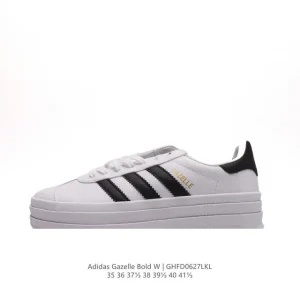 Adidas Gazelle Bold Retro Thick Sole Suede Leather Sneakers