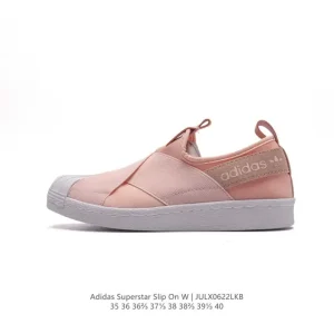 Adidas Superstar Slip-On Shoes Summer Breathable Classic Shell Toe Sneakers