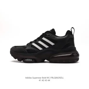 Adidas Superstar Bold W Men's Retro Thick Sole Running Shoes