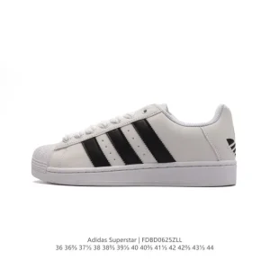 Adidas Superstar 82 Classic Shell Toe Leather Sneakers