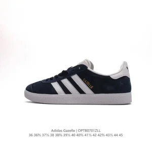Adidas Gazelle Classic Leather Retro Sneakers for Men and Women