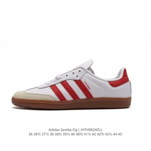 Adidas Samba OG Leather and Mesh Classic Sneakers for Women