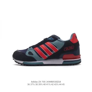 Adidas ZX 750 Men's Outdoor Durable Comfort Running Shoes Classic 80s Style
