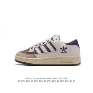 Adidas Originals Centennial 85 Low Sneakers in Beige and Grey