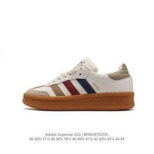 Adidas Samba XLG Chunky Sole Leather Sneakers for Men and Women