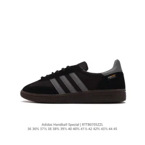 Adidas Handball Spezial Low-Top Leather Sneakers Vintage Style