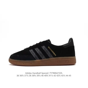 Adidas Handball Spezial Low-Top Leather Sneakers Classic Vintage Style