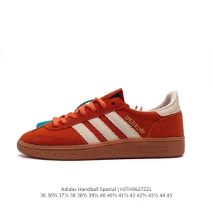 Adidas HANDBALL SPEZIAL Low-Top Leather Sneakers Vintage Style