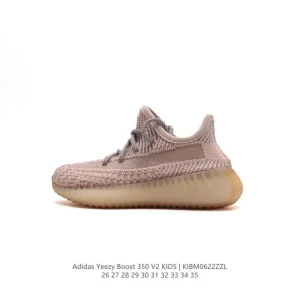Adidas Yeezy Boost 350 V2 Kids Shoes Breathable Running Sneakers