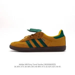 Adidas WB Pony Tonal Samba Sneakers Classic Three Stripes Retro Football Style