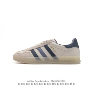 Adidas Originals Gazelle Indoor Retro Classic Sneakers with Gum Sole