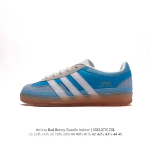 Adidas Bad Bunny Gazelle Indoor Deconstructed Sneakers for Wide Feet