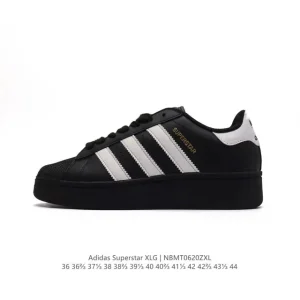 Adidas Originals Superstar XLG Platform Leather Sneakers