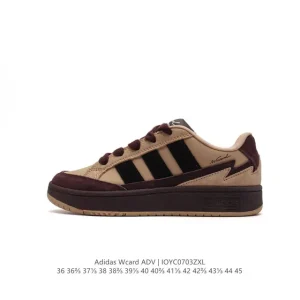 Adidas WCARD Classic Low-Top Leather Sneakers for Men and Women