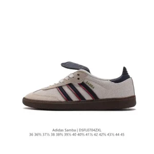 Wales Bonner x Adidas Samba Classic Black Pony Retro Sneakers
