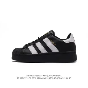 Adidas Originals Superstar XLG Platform Sneakers with Shell Toe
