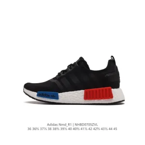 Adidas NMD R1 3M Reflective Knit Boost Cushion Running Shoes for Men and Women