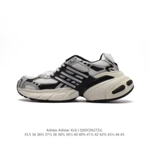 Adidas Adistar XLG Mesh Thick Sole Vintage Running Shoes