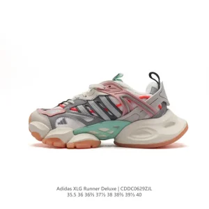 Adidas XLG Runner Deluxe Low-Top Chunky Sole Retro Cushioned Casual Sneakers