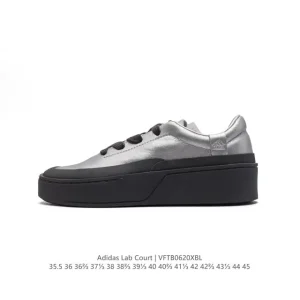 Adidas LABCOURT Unisex Lifestyle Sneakers with Premium Suede and Leather