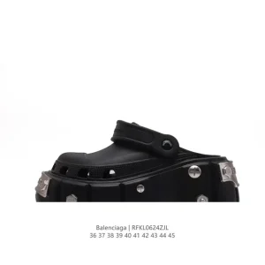 Balenciaga Men's Women's Thick Sole Elevated Closed-Toe Slides Sandals