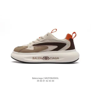 Balenciaga Men's Thick Sole Platform Sneakers