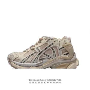 Balenciaga Runner Sneaker Full Diamond Low Top Retro Vintage Outdoor Running Shoes