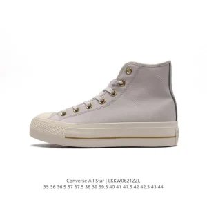 Converse All Star High Top Thick Sole Canvas Shoes Retro Unisex Sneakers