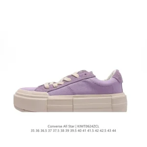 Converse All Star Lift Low Top Leather Platform Sneakers for Women