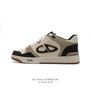 Dior B27 Galaxy Low Top Sneakers in Oblique Canvas and Leather