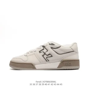 Fendi Men's and Women's Retro Chunky Sole Sneakers 2024 New Year Collection