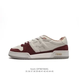 Fendi 2024 Spring Festival Retro Chunky Sole Sneakers for Men and Women