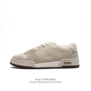 Fendi 2024 New Year Retro Platform Sneakers for Men and Women