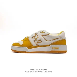 Fendi 2024 Spring Festival Retro Platform Sneakers for Men and Women