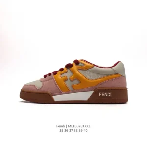 Fendi Women's Retro Chunky Sole Fashion Sneakers 2024
