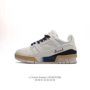 Louis Vuitton Trainer Sneaker Low Top Luxury Fashion Sneaker