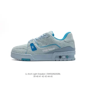 Louis Vuitton Trainer Sneaker Low Top Leather Shoes for Men