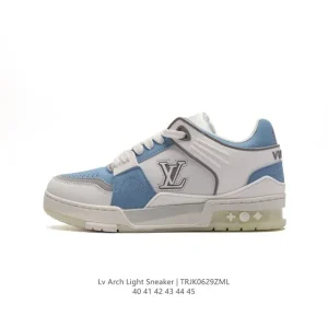Louis Vuitton Trainer Sneaker Low Top Leather Shoes