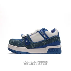 Louis Vuitton Trainer Sneaker Low Fashion Luxury Shoes
