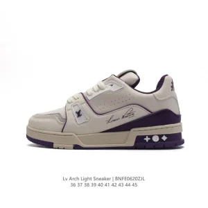 Louis Vuitton Trainer Sneaker Low Top Leather Shoes for Men