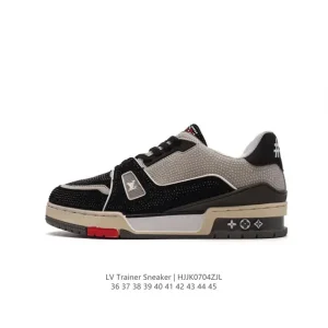 Louis Vuitton Trainer Sneaker Low Top Luxury Fashion Sneakers for Men and Women