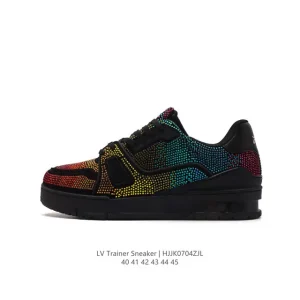 Louis Vuitton Trainer Sneaker Low Men's Fashion Luxury Shoes