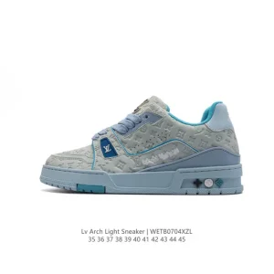 Louis Vuitton Trainer Sneaker Low Comfort Thick Sole Shoes