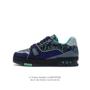 Louis Vuitton Trainer Sneaker Low Top Luxury Fashion Sneakers