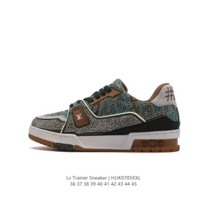 Louis Vuitton Trainer Sneaker Low Top Luxury Fashion Sneakers