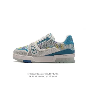 Louis Vuitton Trainer Sneaker Low Top Luxury Fashion Sneakers