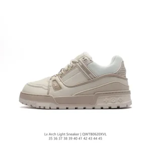 Louis Vuitton Trainer Sneaker Low Top Leather Shoes